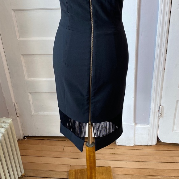 Dress the Population Fringe Midi Dress, Size M - Picture 10 of 16